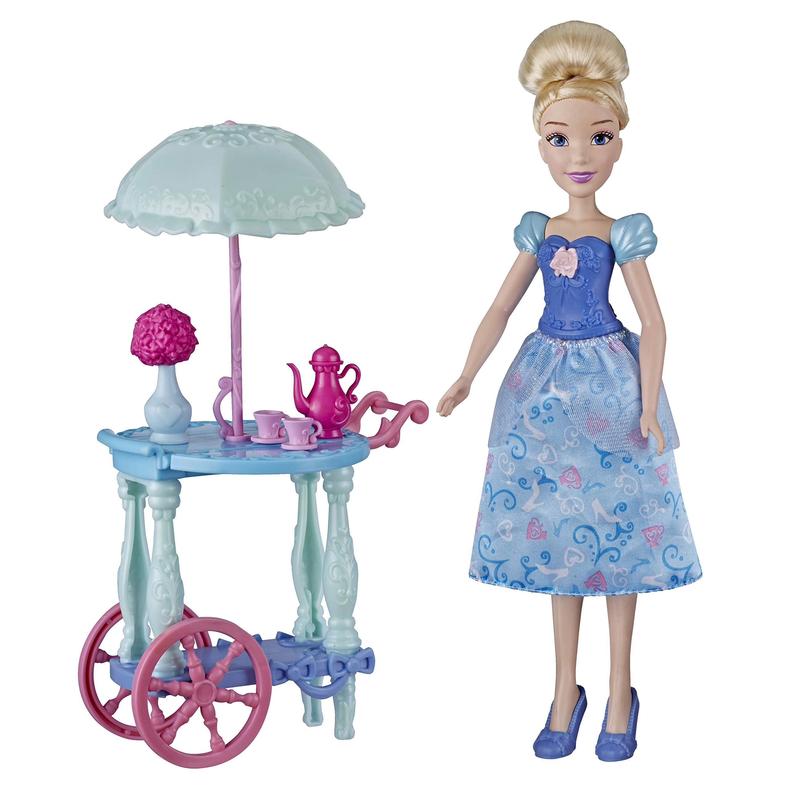 Disney Cinderella Fashion Doll - Plastic Tea Cart Accessory Ages 3+