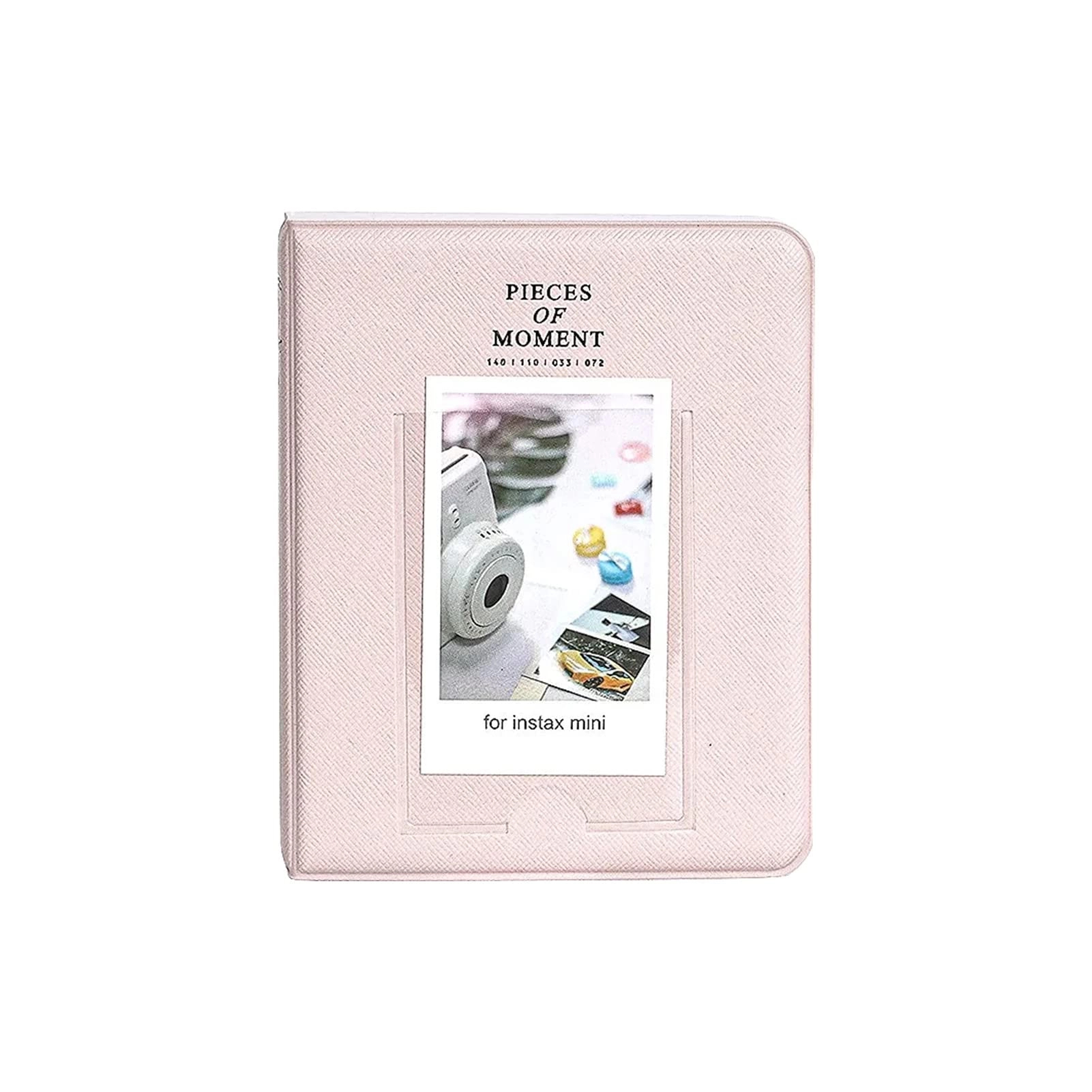 Ngaantyun Mini 12 2x3" 64 Films Faux Leather Photo Album