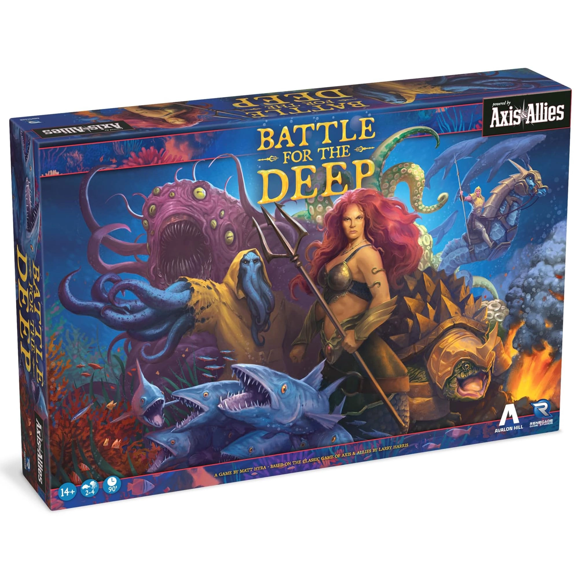Renegade Game Studios Battle for the Deep: Powered by Axis & Allies - Strategy Game