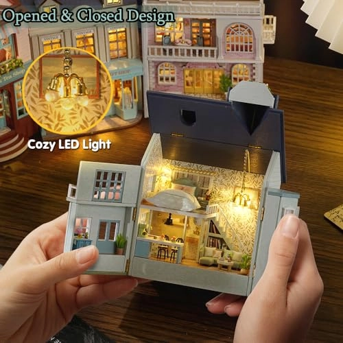 Miniature Dollhouse Kit - Warm House 1:32
