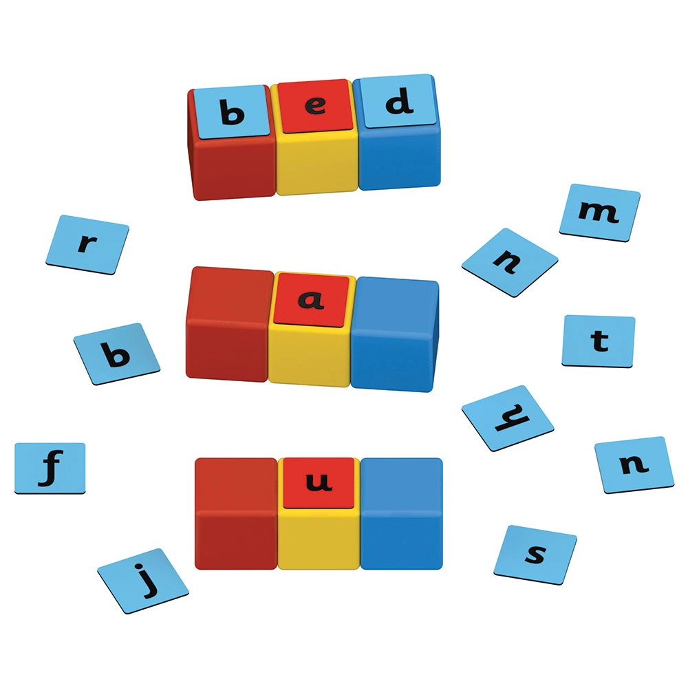 Magicube Math Building And Clips - 55 pcs