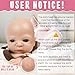 Sleeping Baby Doll - 16 inch Silicone Girl Skin Color Ages 3+