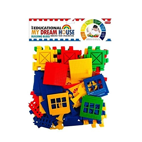 House Building Blocks - Construction 45 pcs