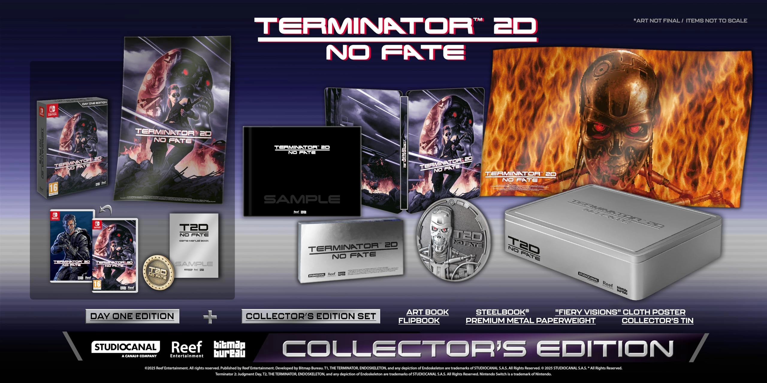 Reef Entertainment Terminator 2D: NO FATE - Collector’s Edition Nintendo Switch