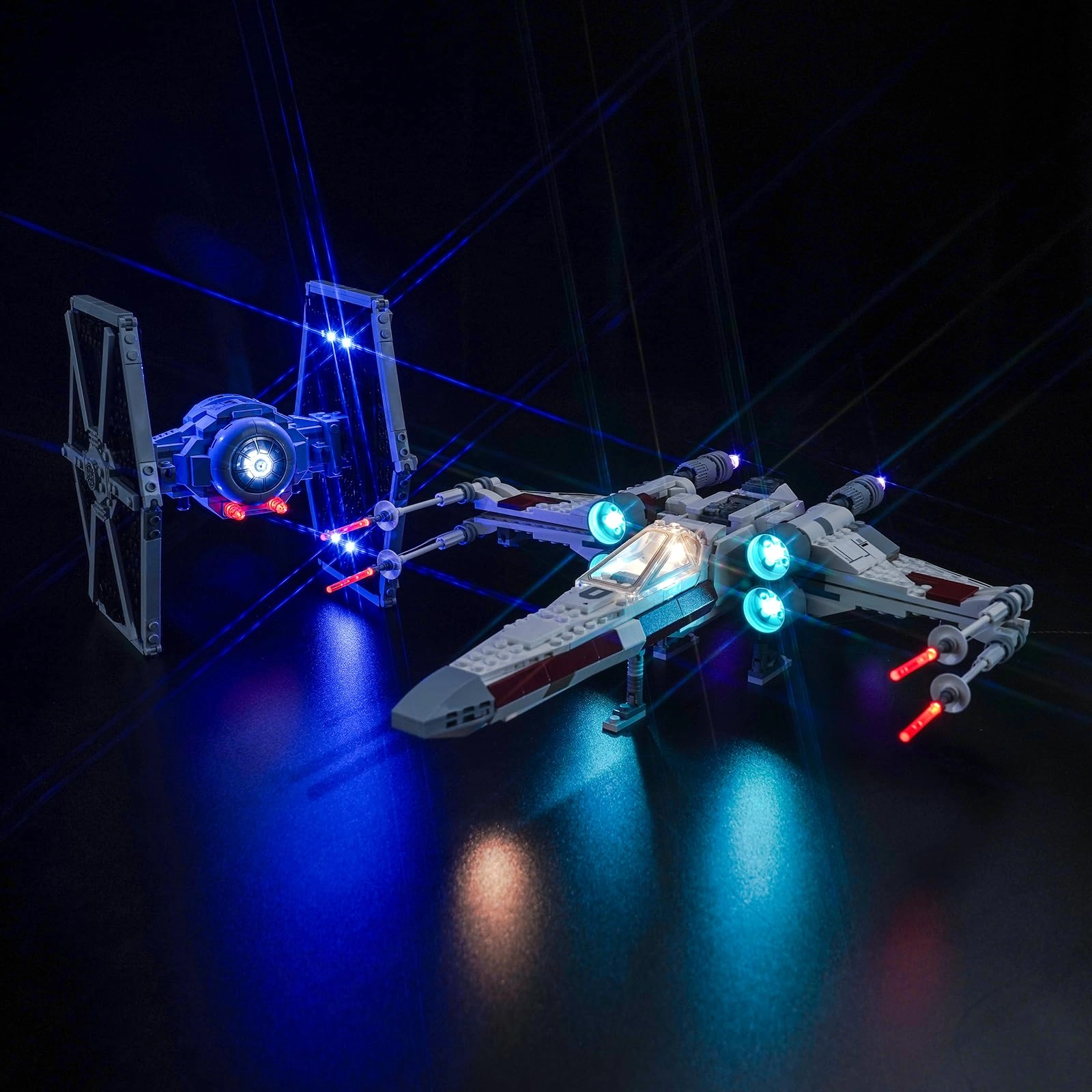 BrickBling 75393 - TIE Fighter & X-Wing Mash-up