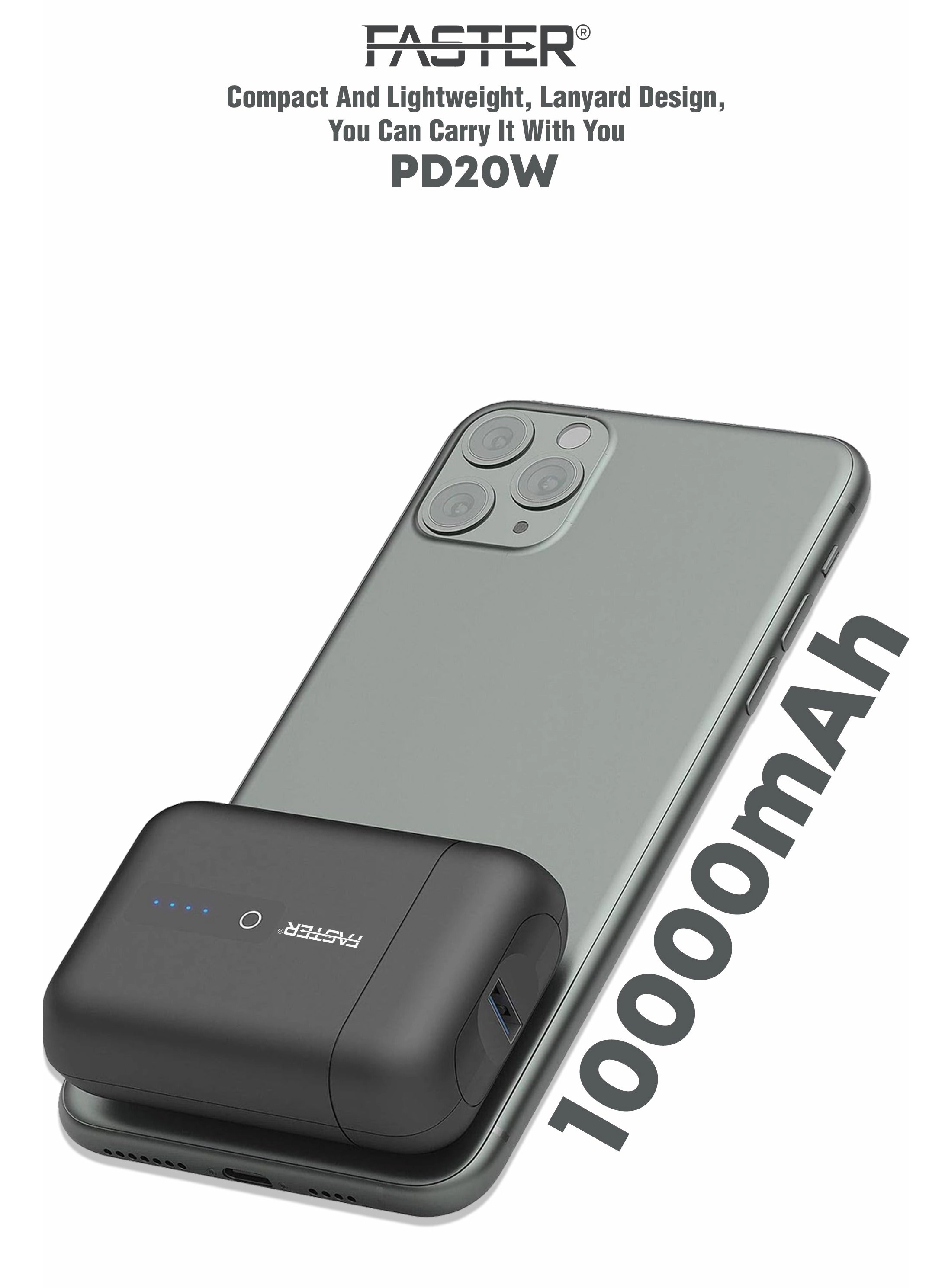 S10-PD - 10,000mAh 22.5W 1 USB-A 1 USB-C