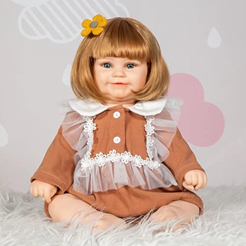 Reborn Baby Doll - 22 Inch Silicone Baby Girl Ages 3+