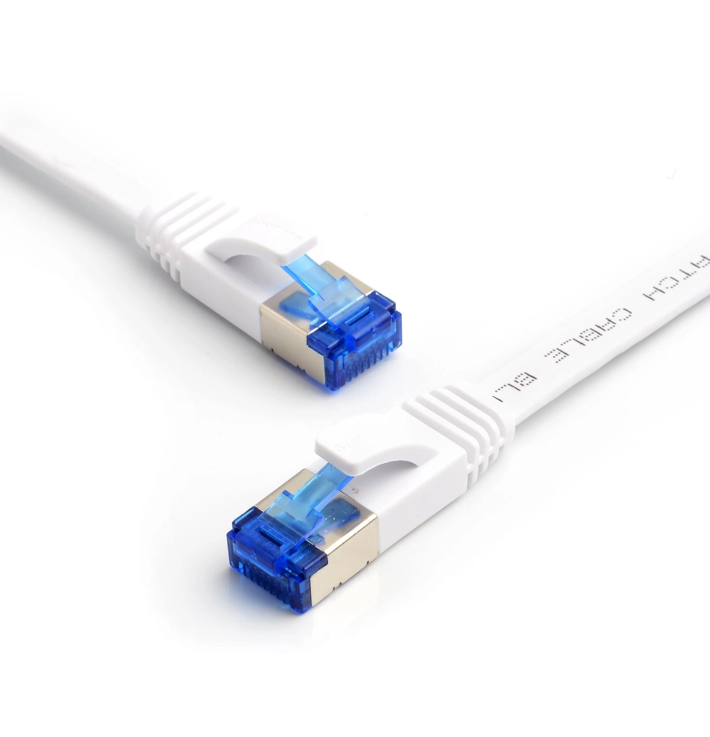 BlueRigger Cat6/Cat7 Flat Ethernet Cable - 10 Feet (3 Meters)