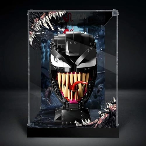 Acrylic Display Case for LEGO 76187 Venom Helmet