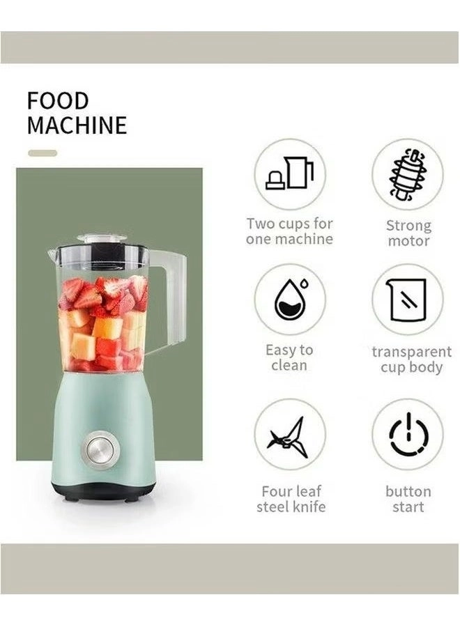 Personal Size Blender - Classic Retro Pulse Glass Pitcher