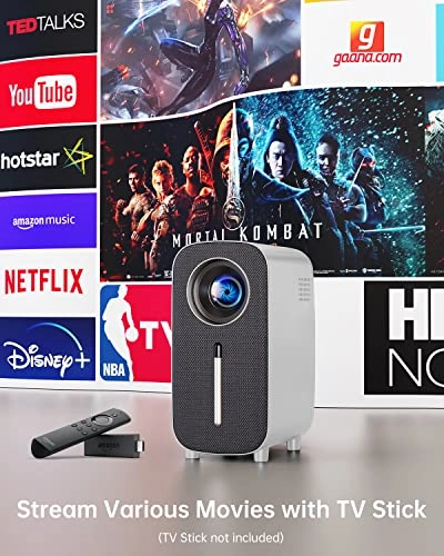 Mini Portable Projector 8500L Lumens 1920 x 1080