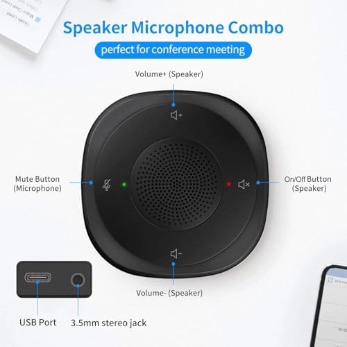 Conference Speaker and Microphone - USB
