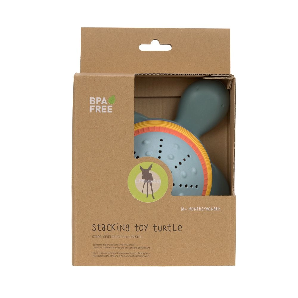 Stacking Sand & Beach Toy Turtle - Green 5 Pcs