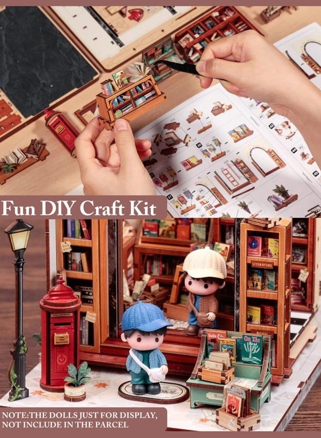 Book Nook Kit - 3D Wooden Puzzle LED
