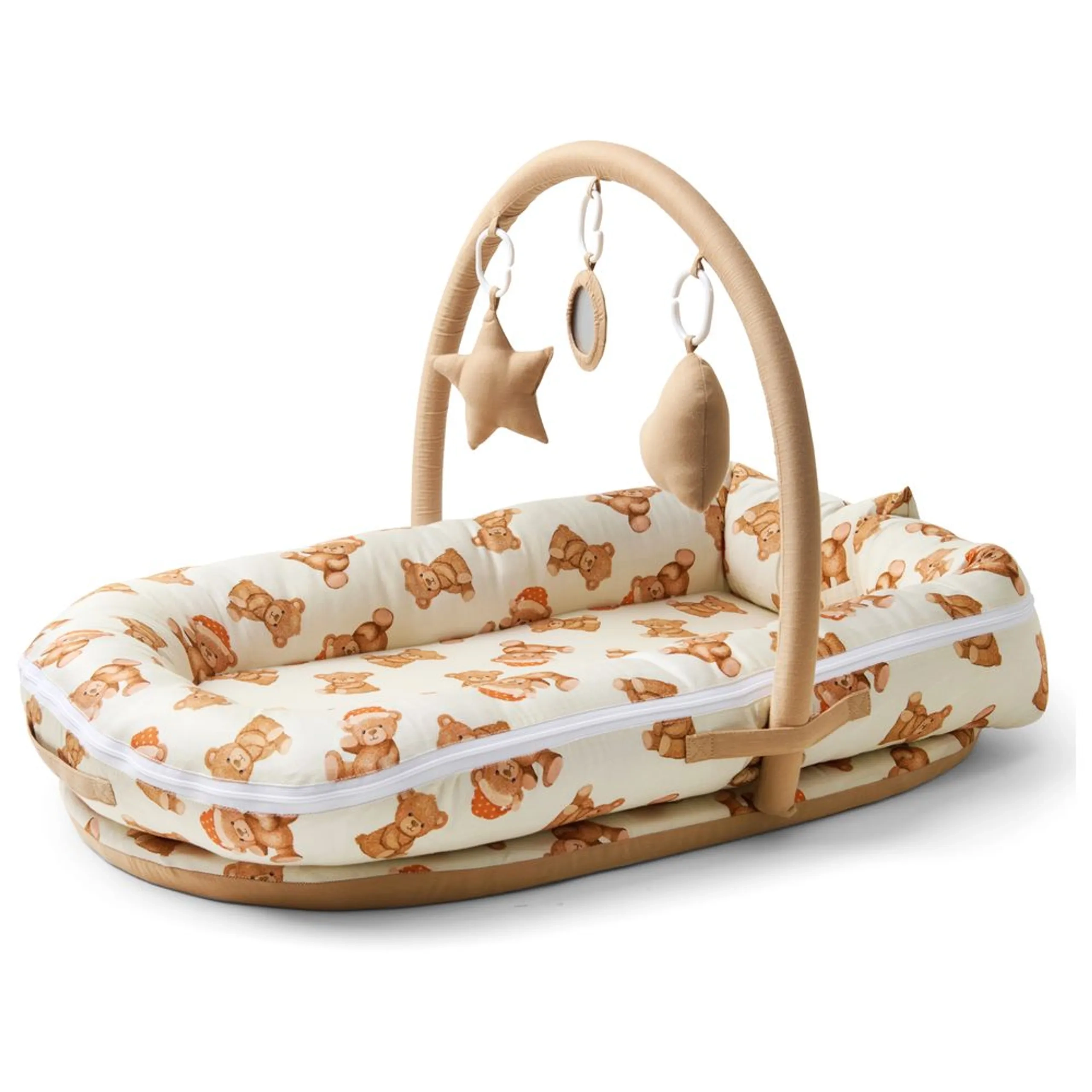 Organic Baby Cocoon Play Gym - Cuddle Bear 0 months