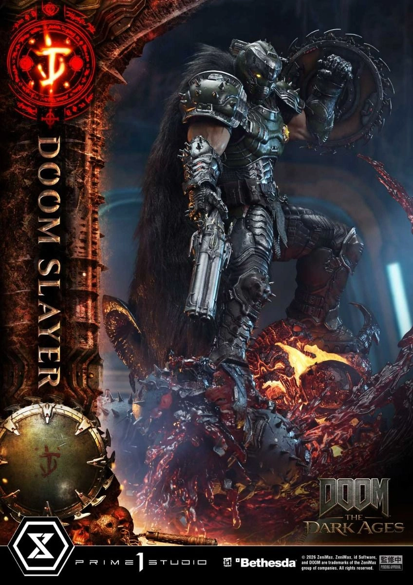 Ultimate Premium Masterline Doom: The Dark Ages Doom Slayer Statue