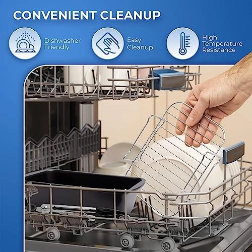 Steam Grill + Skewer Rack + Grill Stick - stainless steel 2PCS