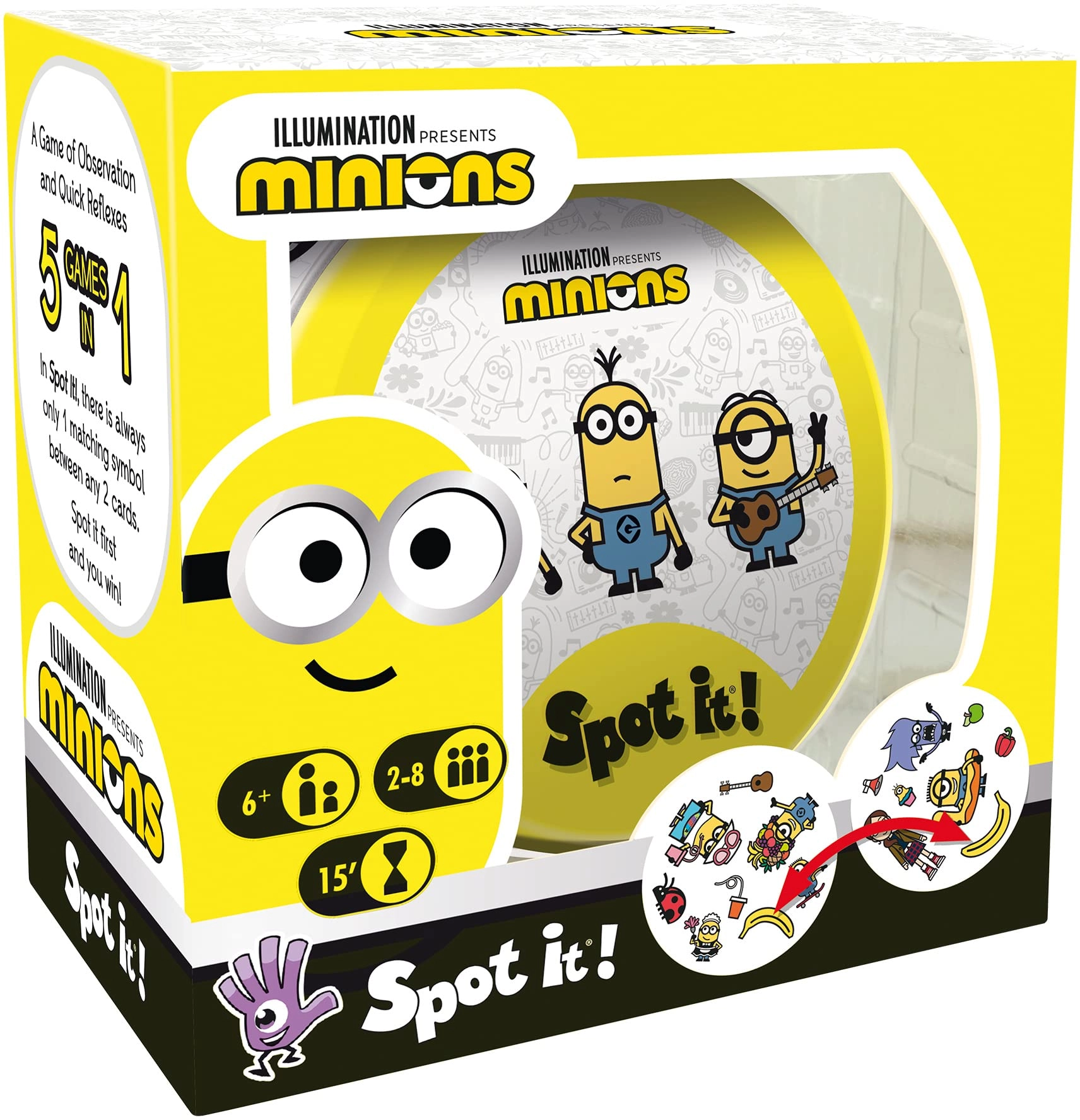 ZYGOMATIC Spot It! Minions - English 6 years and up