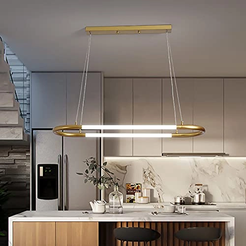 Crystal Chandelier - Golden tricolor light 100*38*30cm