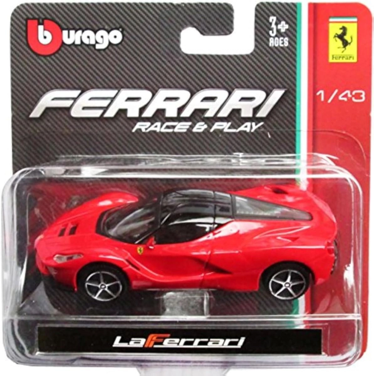 1:43 Ferrari Race & Play Vehicles Asst.