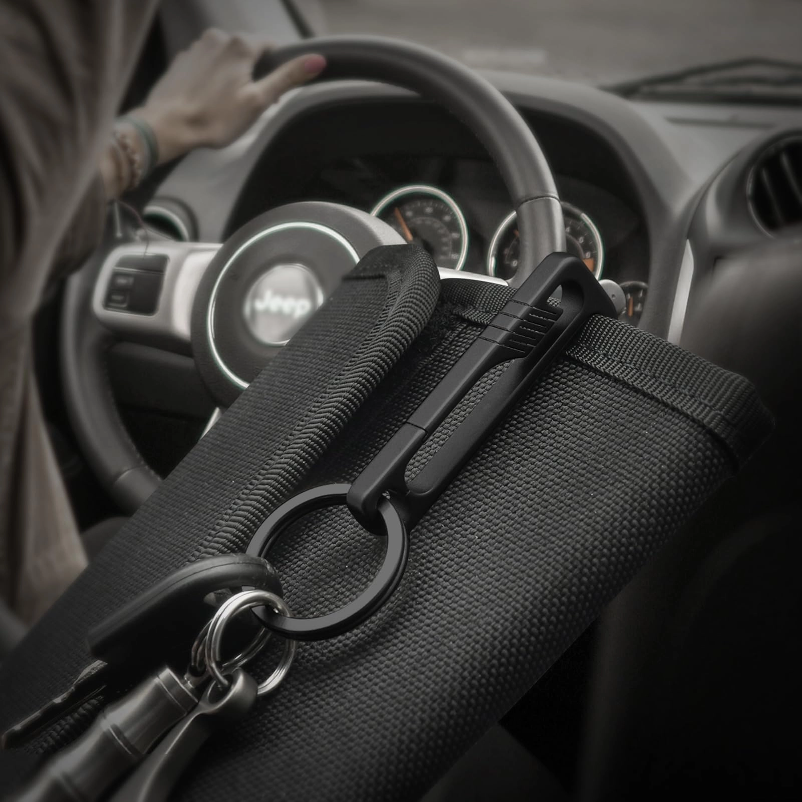 Carabiner Keychain - Space