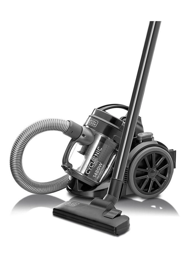 Bagless MultiCyclonic Canister Vacuum Cleaner (VM1480-B5)