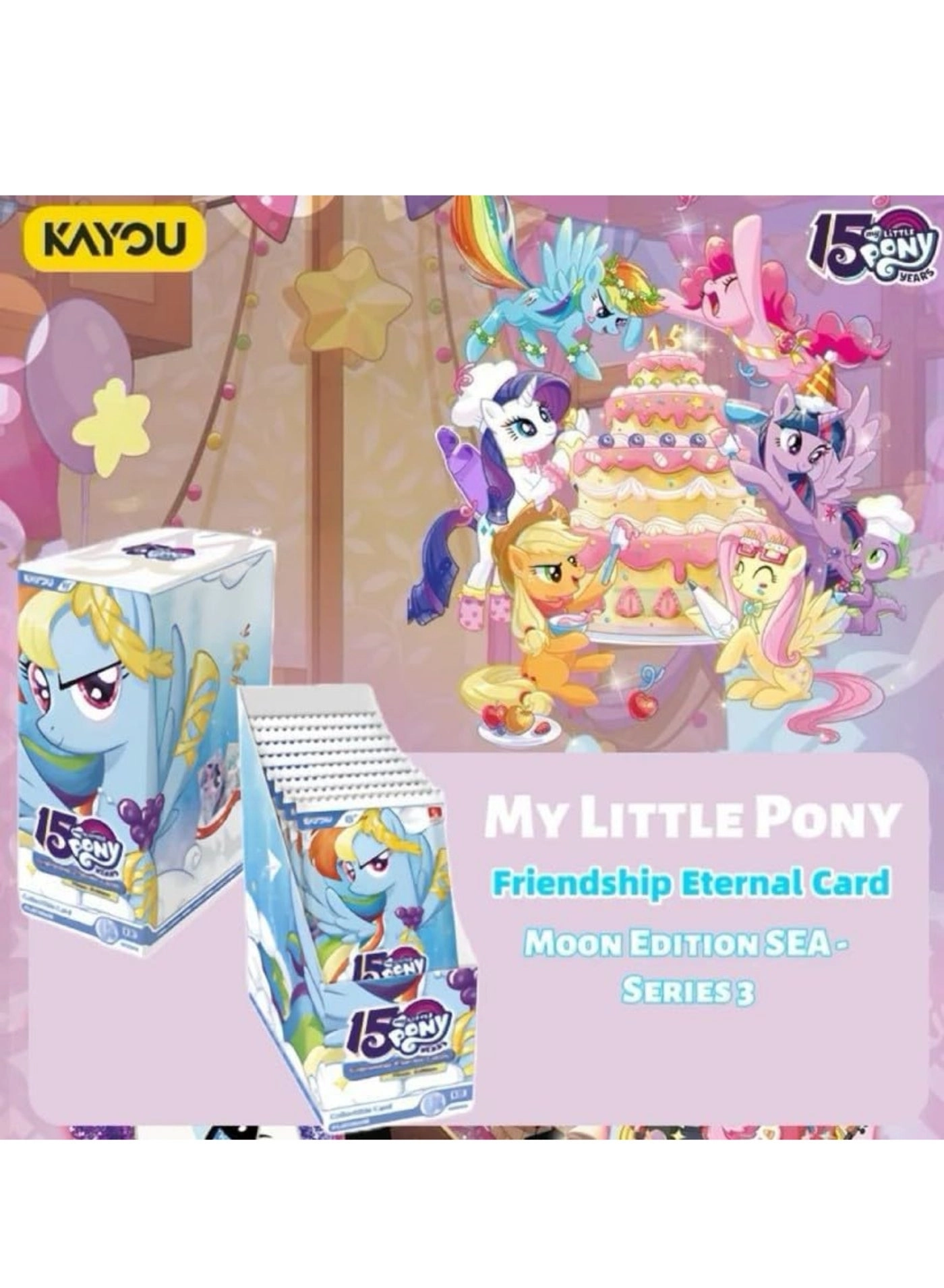 My Little Pony Friendship Eternal Moon Edition SEA Series 3 - English 5pcs
