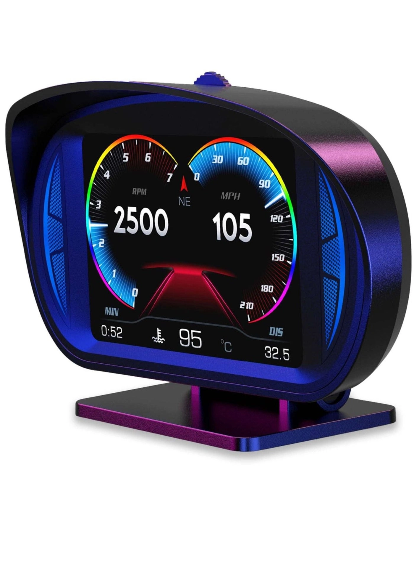 HUD Head up - OBD2 GPS Dual System Digital Speedometer