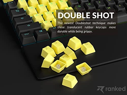 Rubber Double Shot Keys - US/EU Wired