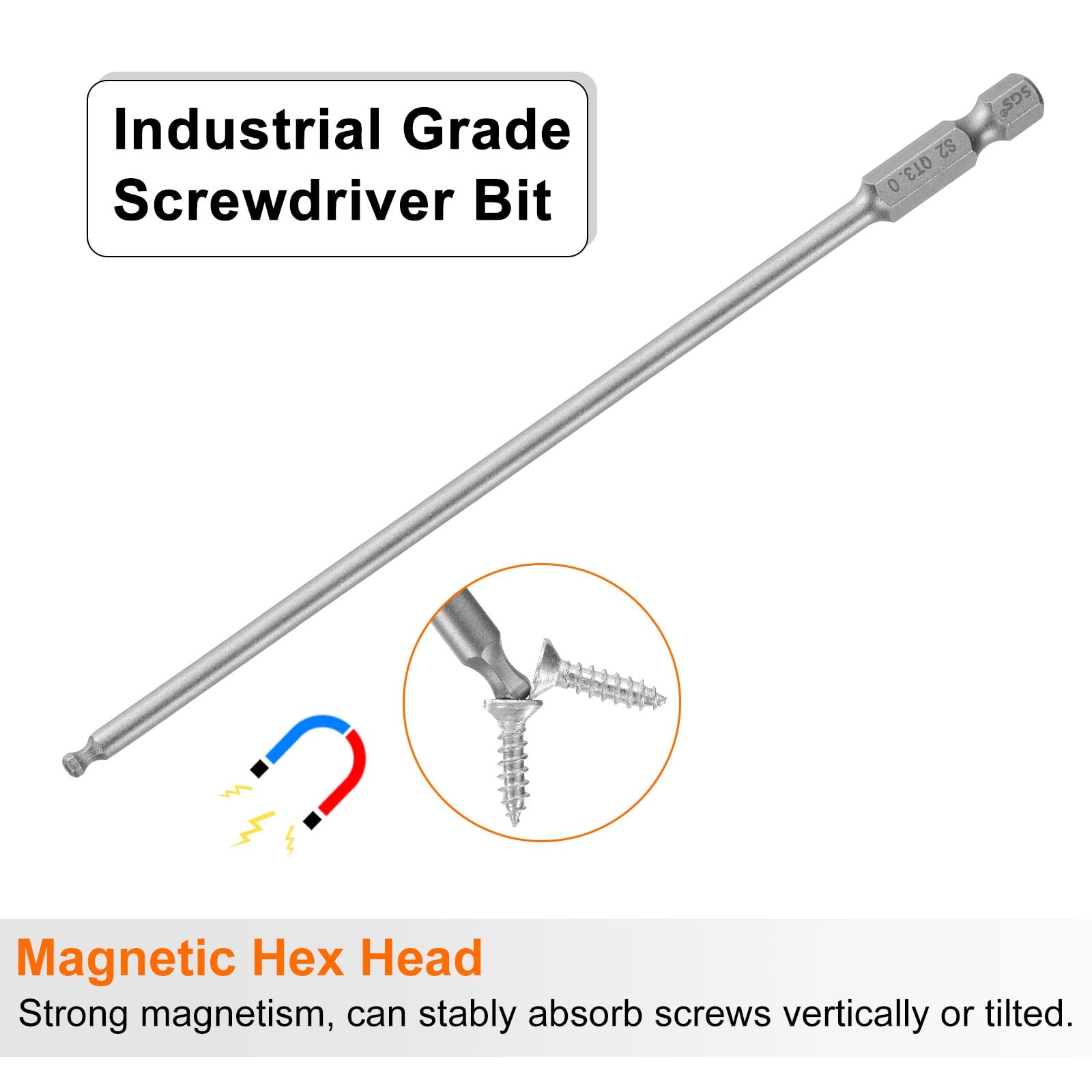 Ball End Hex Screwdriver Bit - 4 150mm