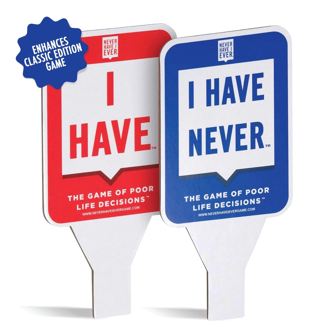 Never Have I Ever NHIE PADDLES - 10 English Adult