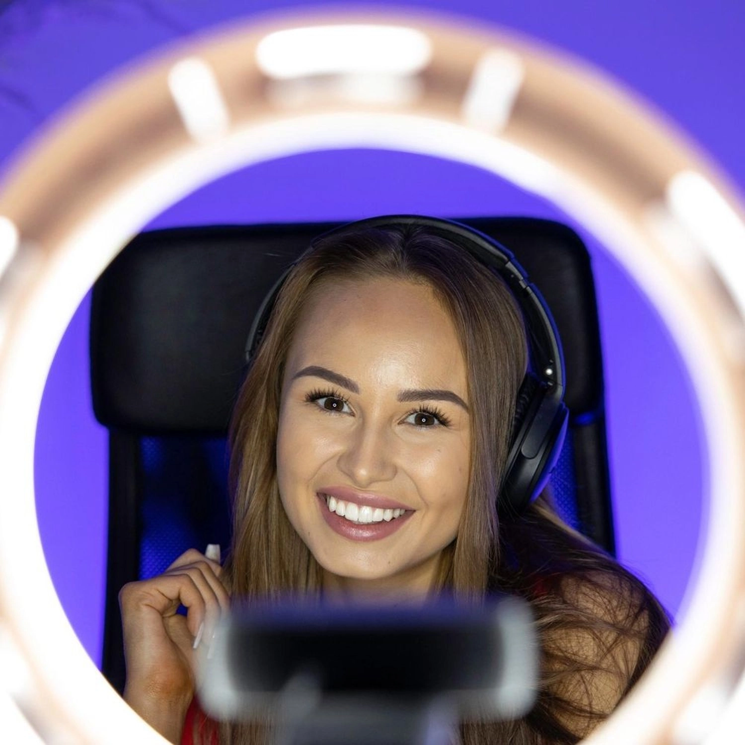 Desk Ring Light - 10 Inches