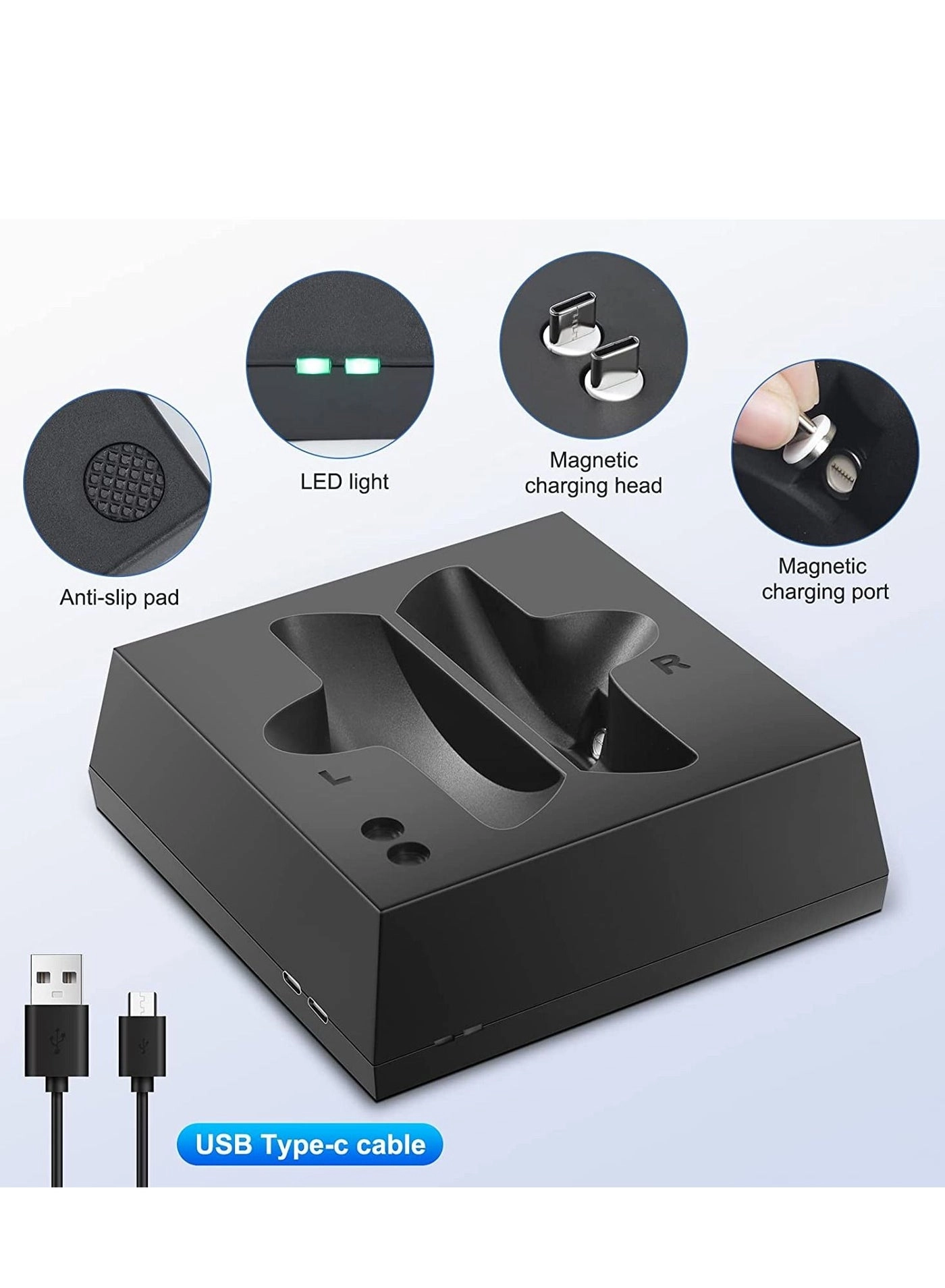 Charging Station for Playstation VR2 Controller - Type-C