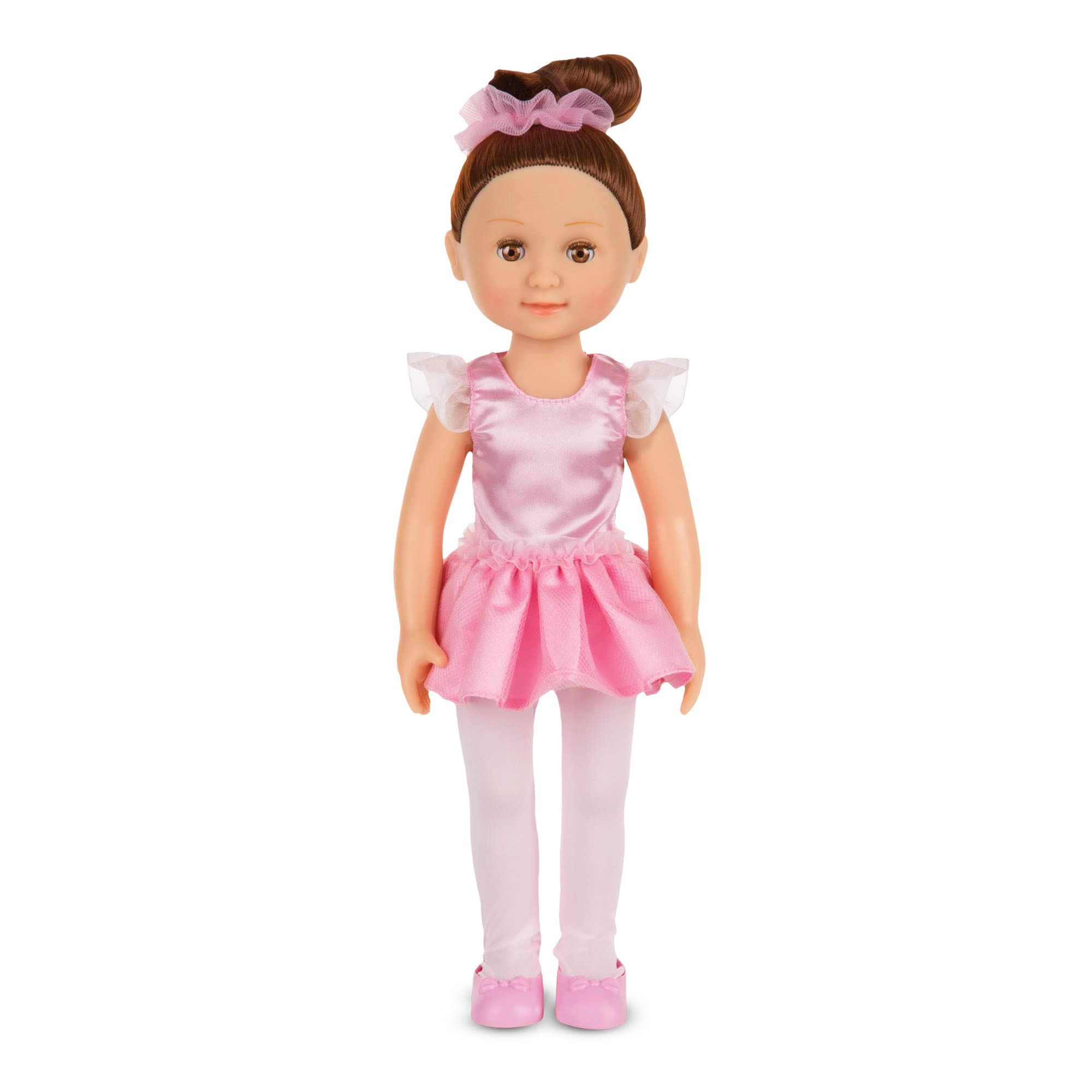 Melissa & Doug Victoria Poseable Ballerina Doll - 14 inches brunette