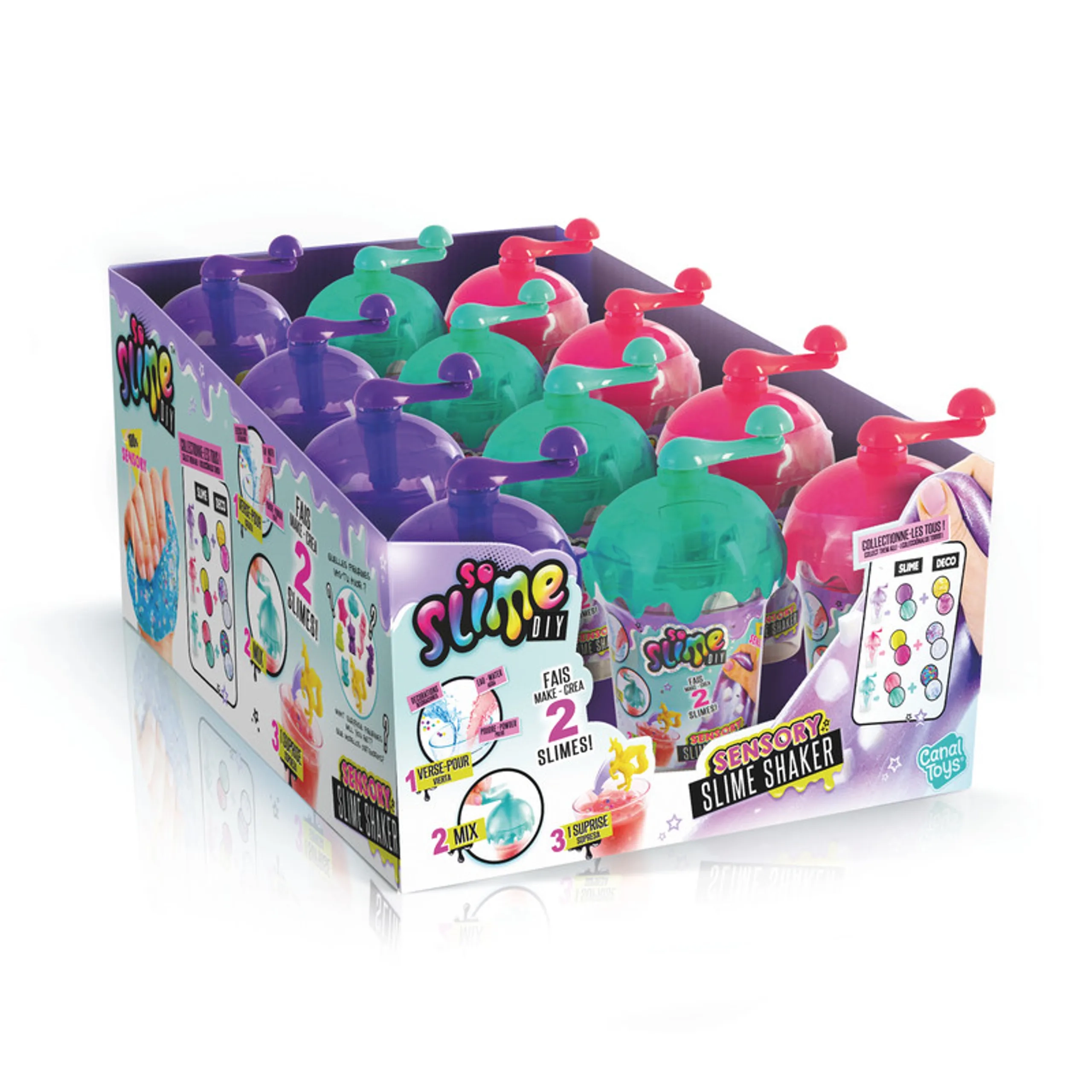 Canal Toys Sensory Slime Shaker - 6 years+