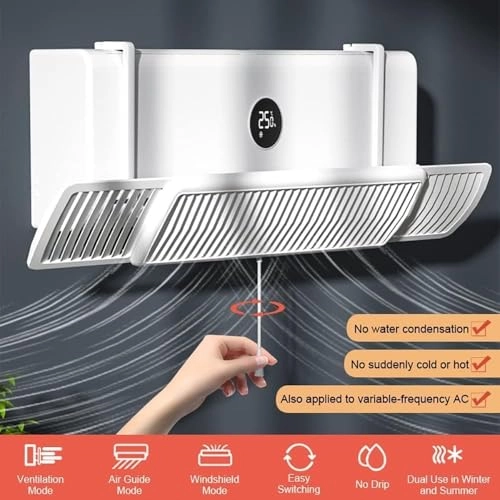 Air Conditioner Deflector - Adjustable 90cm