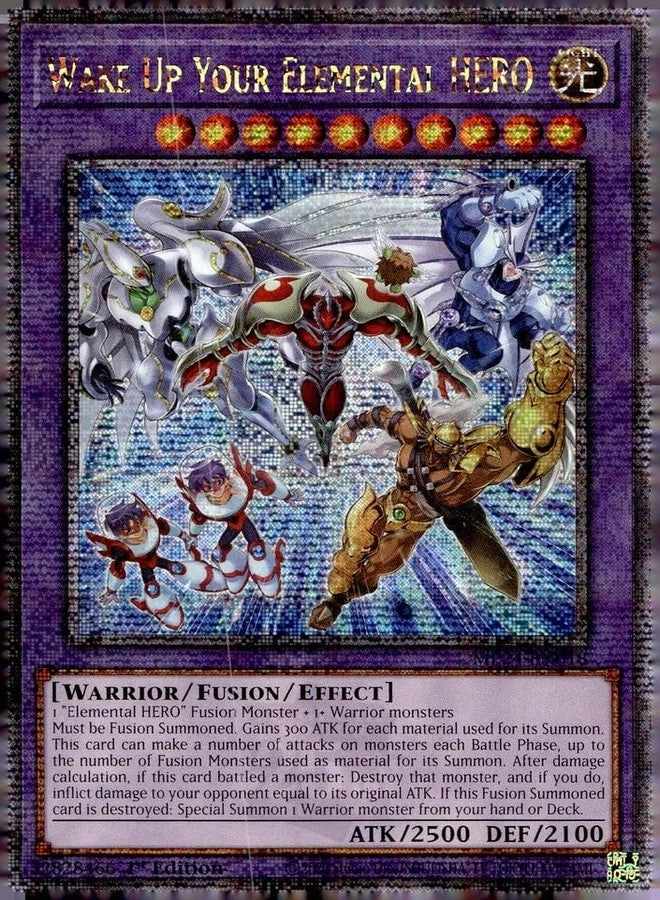 Yu-Gi-Oh! Wake Up Your Elemental Hero MP24-EN018