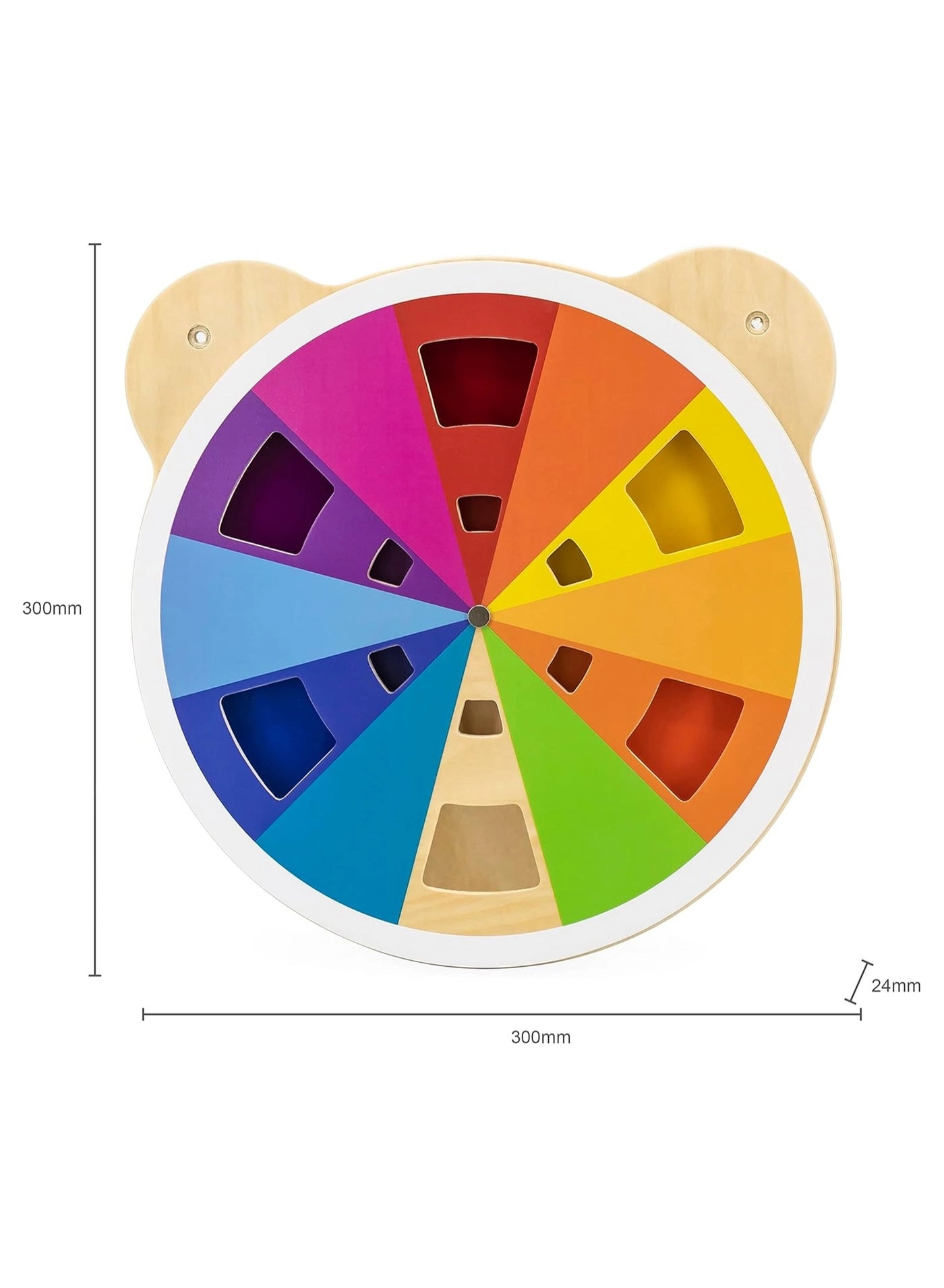 Wooden Wall Toy - 2+ Years