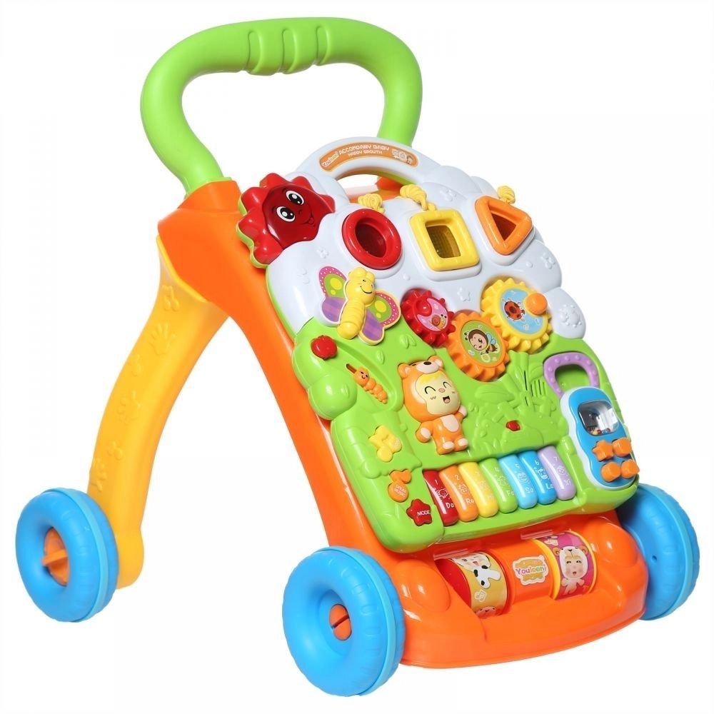 Baby Musical Learning Walker - With Toys & Music