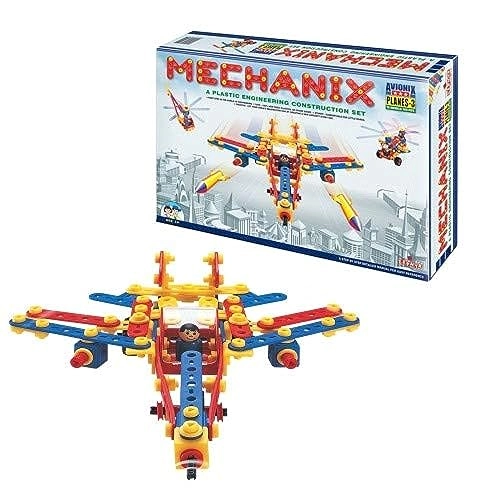 MECHANIX Plastic Series Planes-3 - 15 Models Made In India