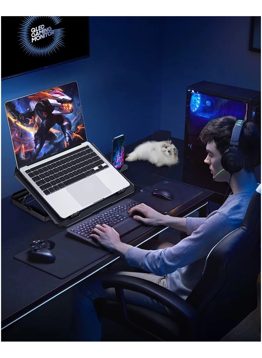 Laptop Cooling Pad - 6 fans 12-18 inch