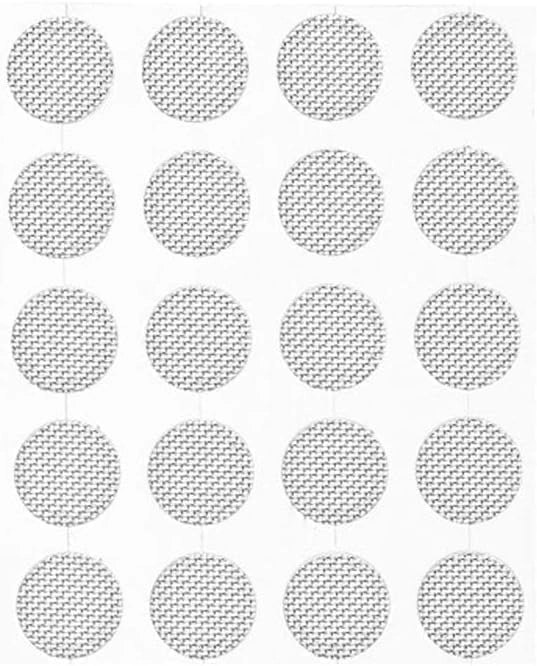 Juroicessry Earbud Filters 20-Pack for Universal - 4mm