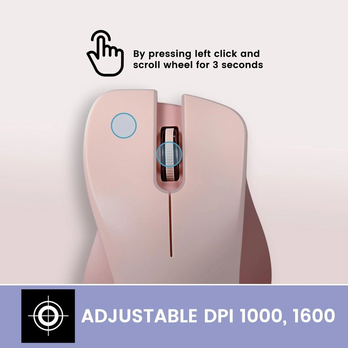 PERIMICE-621R Mouse - Radio Frequency