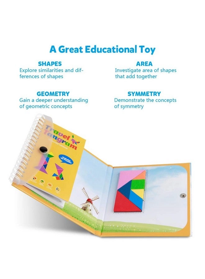 Travel Tangram Puzzle