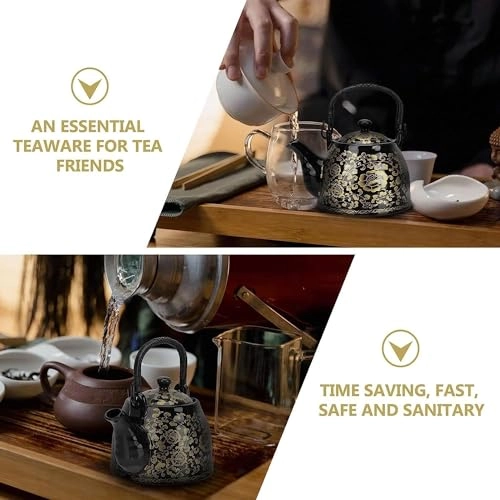 Enameled Teakettle - 2.5 Liter