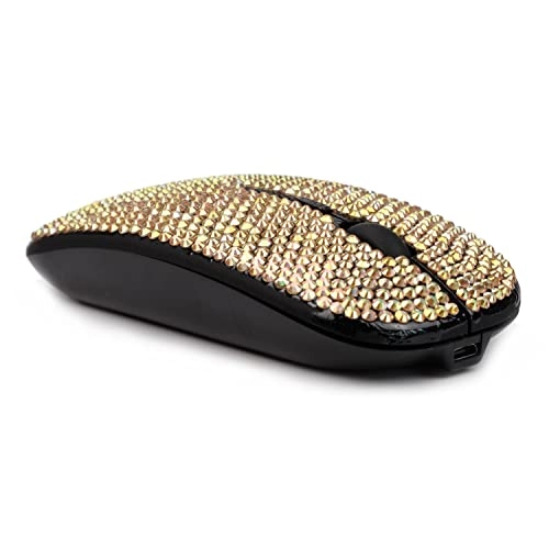Crystal Rhinestone Wireless Mouse - wireless