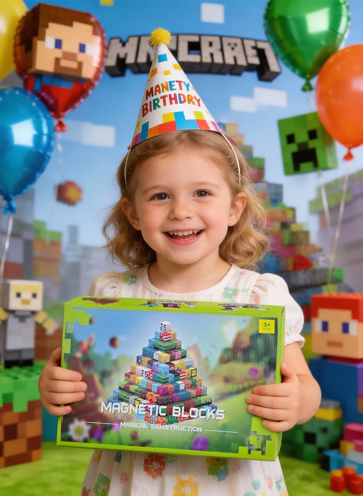 Build Mine Magnet World - 148 pcs