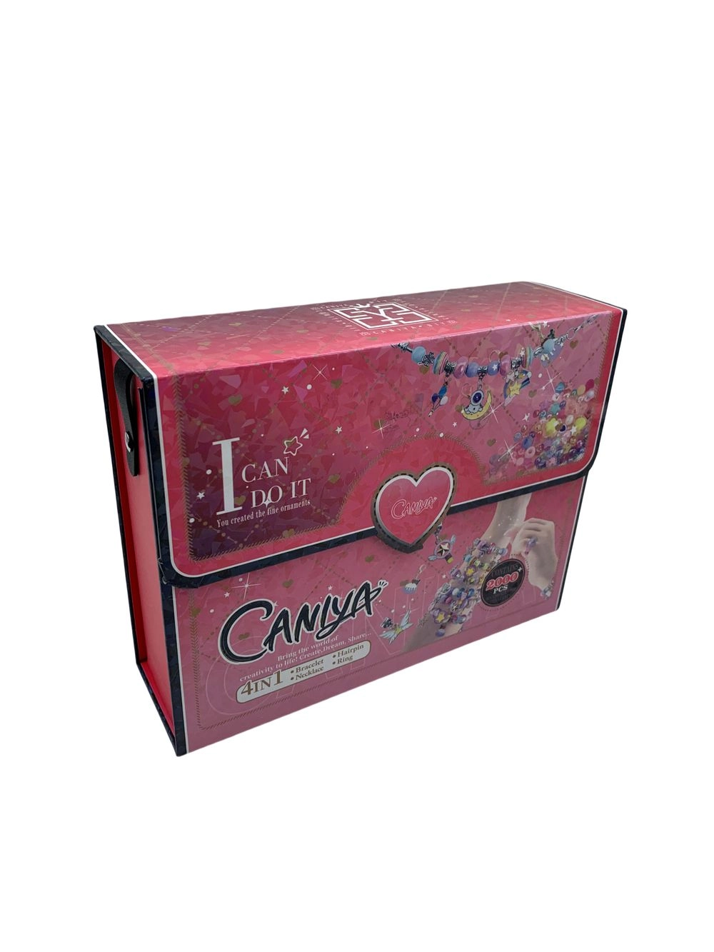 4 In 1 Diy Beads Jewelry Making Kit - 3mm 6mm 8mm 9mm 10mm Book Shaped