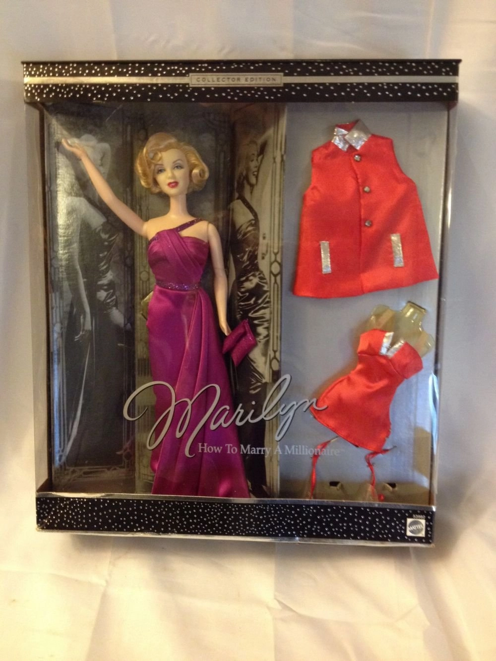 Barbie Marilyn Collector Doll - Timeless Treasures How to Marry a Millionaire