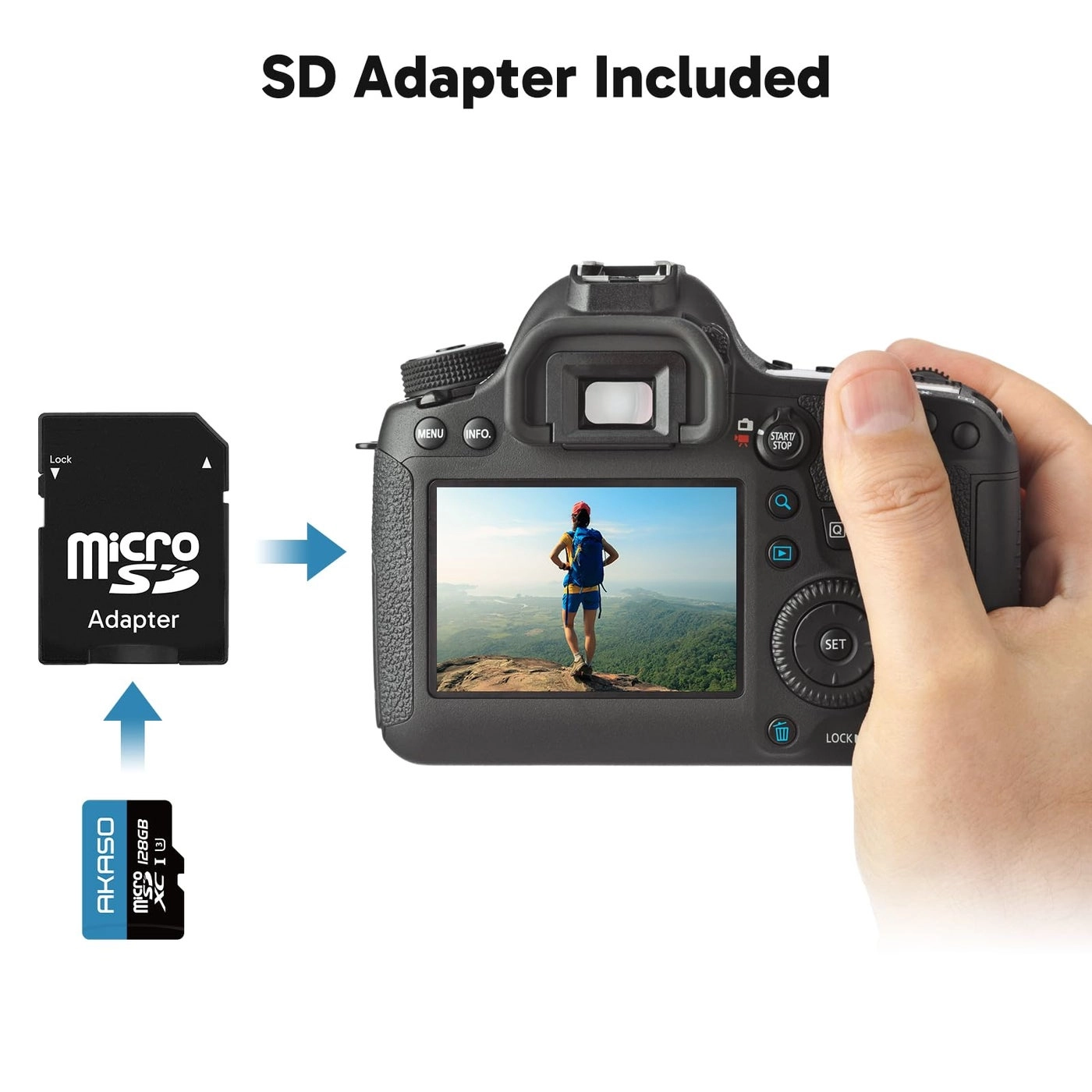microSDXC U3 - 128GB